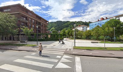 Imagen de Erdiguneko ur -jolas parkea /Parque de chorros centro situado en Arrasate, Gipuzkoa