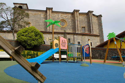 Imagen de Haur parkea - Parque infantil situado en Alkiza, Gipuzkoa