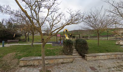 Imagen de Haur parkea / Parque infantil situado en Olaz-Subiza, Navarra