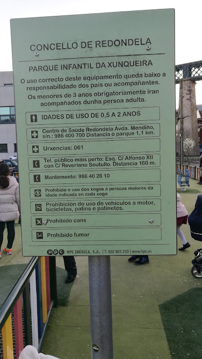 Imagen de Parque infantil da Xunqueira situado en Redondela, Pontevedra