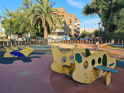 Imagen de Parque infantil de La Palmera de San Nicasio o de los Bloques Blancos situado en Leganés, Madrid