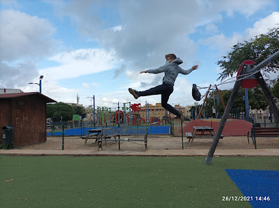 Imagen de Parque infantil del recinto ferial situado en Algeciras, Cádiz