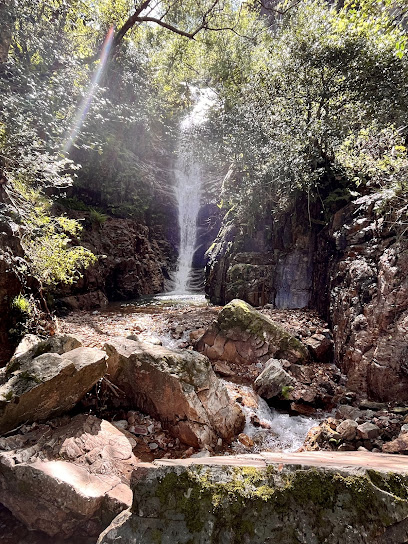 Imagen de cascada del Chorro situado en Los Navalucillos, Toledo